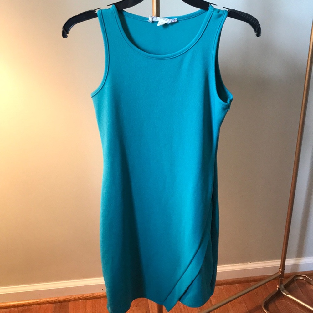 Teal dress